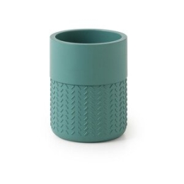 Gedy Thea Portaspazzolini Verde In Resina
