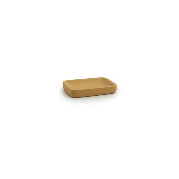 Gedy Ylenia Portasapone Giallo Senape Matt In Resina
