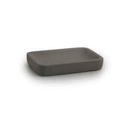 Gedy Ylenia Portasapone Gun Metal Matt In Resina