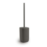 Gedy Ylenia Portascopino Gun Metal Matt In Resina