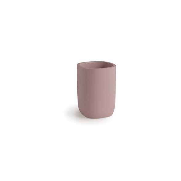 Gedy Ylenia Portaspazzolini Rosa Matt In Resina