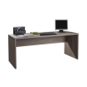 Scrivania Disegno 178x69x75 Cm Effetto Legno Rovere Tartufo