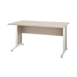 Scrivania Prima 150x80x74h Bianco Quercia
