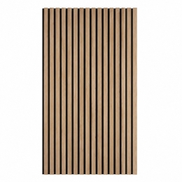 Pannello acustico fonoassorbente in HDF Set 4 pz 120x60 Rovere