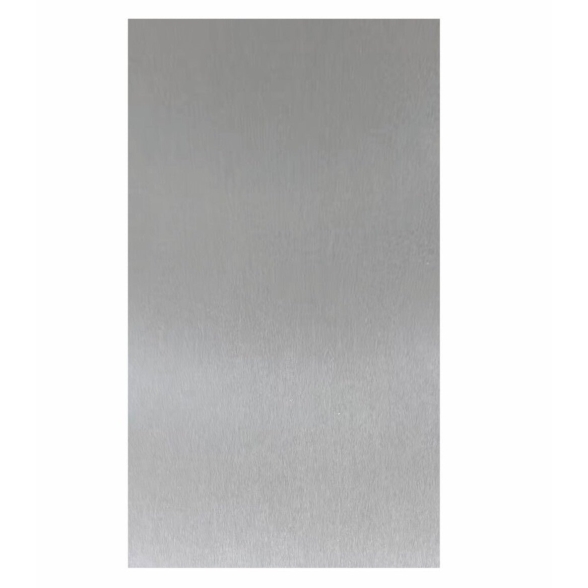 Pannello decorativo Acciaio Inox Set 6 pz 120x60 in PVC UV Ultra Slim