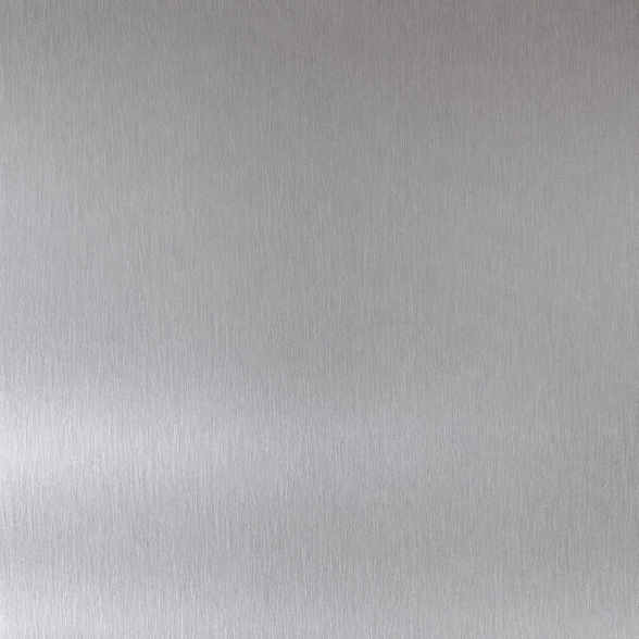 Pannello decorativo Acciaio Inox Set 6 pz 120x60 in PVC UV Ultra Slim