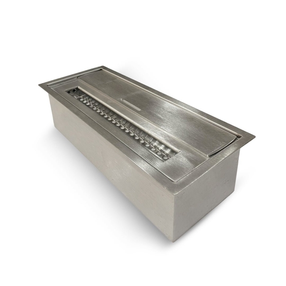 Stufa a bioetanolo ventilata camino biocamino da terra ASIA 50x30xH80
