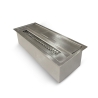 Stufa a bioetanolo ventilata camino biocamino da terra ASIA 50x30xH80