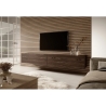 Mobile TV Sospeso 200 Cm 2 Ante Noce Scuro Echo