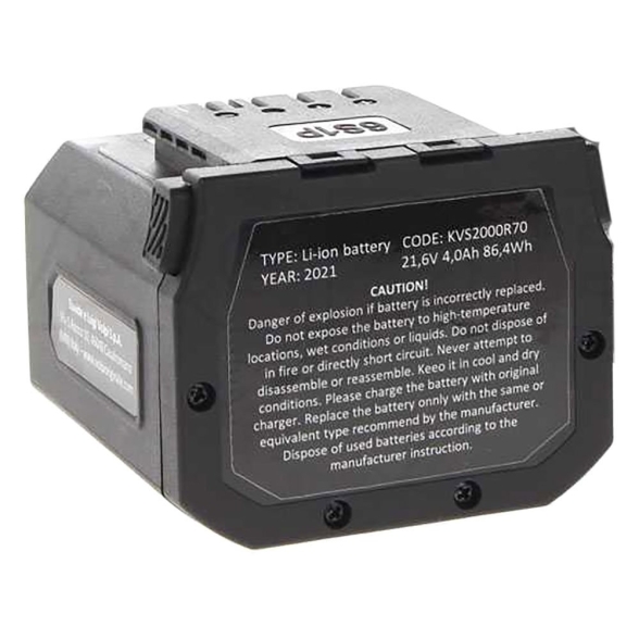 Batteria Volpi 14,4V 4,0 Ah Litio per potatori KVS e PVS