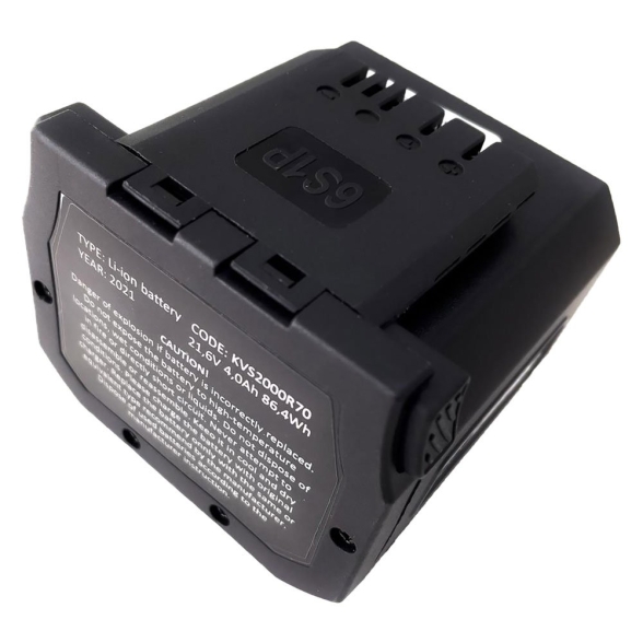 Batteria Volpi 21,6V 4,0 Ah per KVS 6000 e KVS 8000