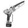 Potatore a batteria Volpi KVS 6000 barra 12 cm 21,6V