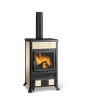 Stufa a legna Rossella Ceramica 8,8 kW | La Nordica