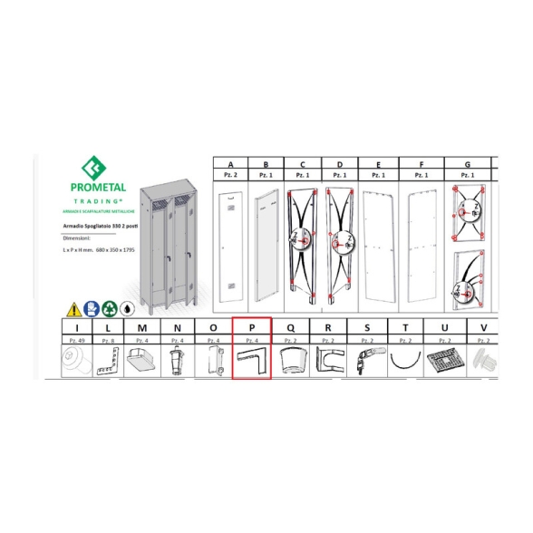 PROMETAL Kit di sicurezza 603983 | Lovebrico.com