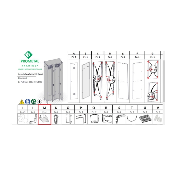 PROMETAL Kit di sicurezza 603981 | Lovebrico.com