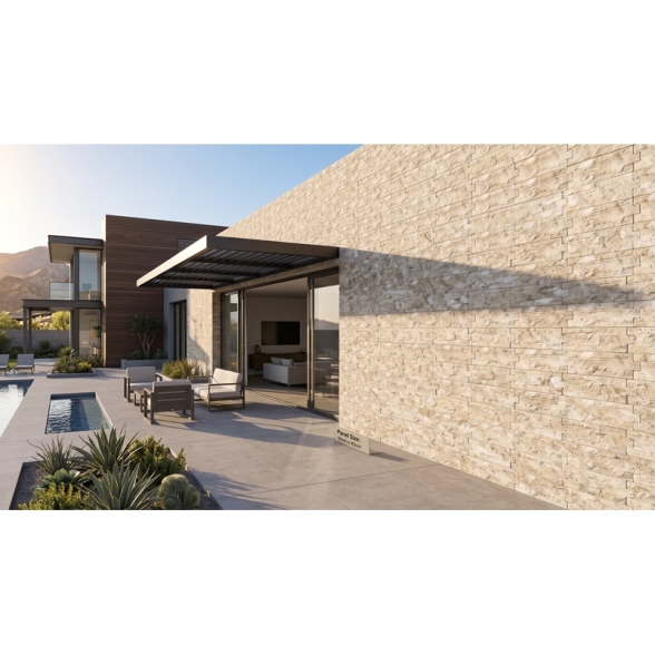 Rivestimento Effetto Muretto Pietra 16x40 In Gres Porcellanato Rockface