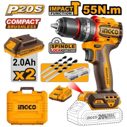 INGCO Trapano Percussione 55Nm CIDLI20558E | Lovebrico.com