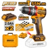 INGCO Trapano Percussione 55Nm CIDLI20558E | Lovebrico.com