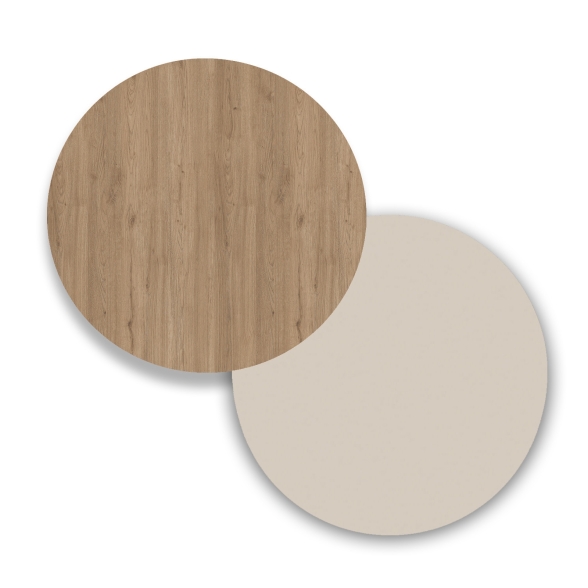 Mobile TV 160x40x60h Con Piedini 2 Ante E Vano Decoder Alessa Rovere E Beige