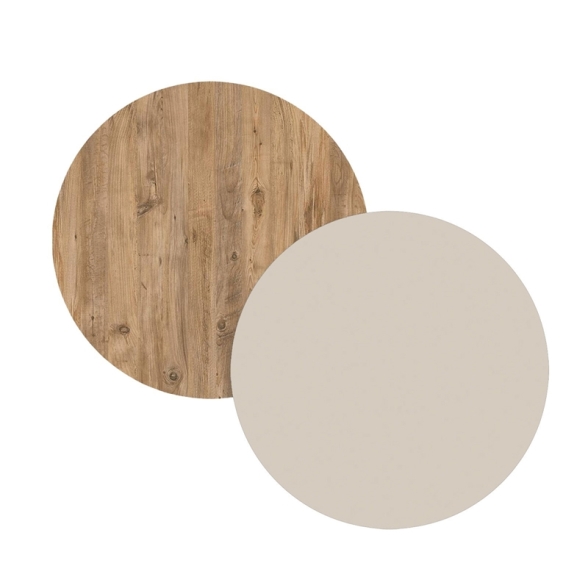 Mobile TV Da Terra 180x45x45 Beige E Rovere Effetto Legno Frame