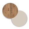 Armadio Da Ingresso Multifunzione Con Ripiani E Barra Appendiabiti Fortis Rovere E Beige