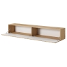 Mobile TV Sospeso Listellato 175 Cm 2 Ante Rovere Astra
