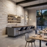 Rivestimento Effetto Muretto 3D In Gres Porcellanato Fusion Mild