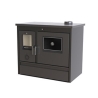 Stufa a Legna con Forno C Line Air Sparta 11,16 kW Antracite