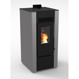 Stufa a Pellet Ventilata C Line Air Efesto 6 7,4 kW Antracite
