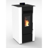 Stufa a Pellet Ventilata C Line Air Efesto 9 8,7 kW Bianco