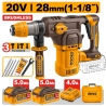 Ingco Martello Demolitore SDS Plus 28mm Con 2 Batterie 5Ah