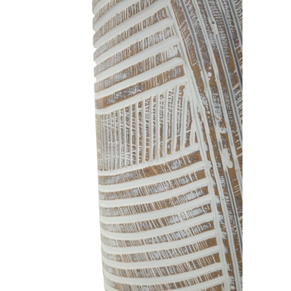 Vaso Resina Woody Cm Ø 19X55
