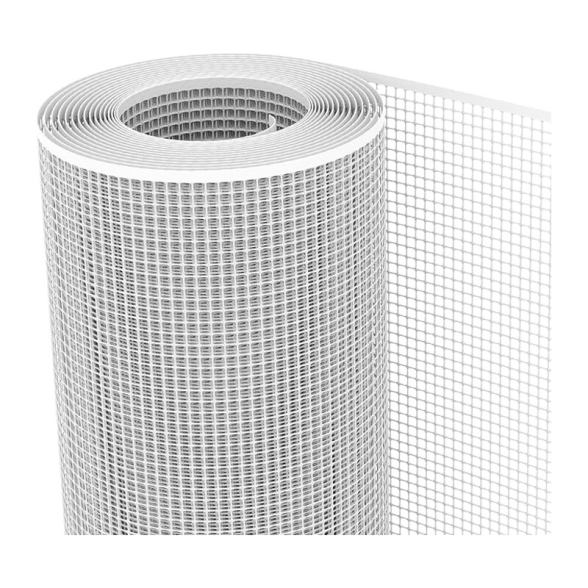 Rete per Balconi Bianca Maglia 10 x 10 mm, 1 x 50 m, 250 g/m²