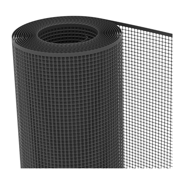 Rete per Balconi Grigia Maglia 10 x 10 mm, 1 x 50 m, 250 g/m²