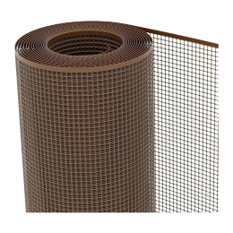 Rete per Balconi Marrone Maglia 10 x 10 mm, 1 x 50 m, 250 g/m²