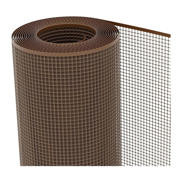 Rete per Balconi Marrone Maglia 10 x 10 mm, 1 x 50 m, 250 g/m²