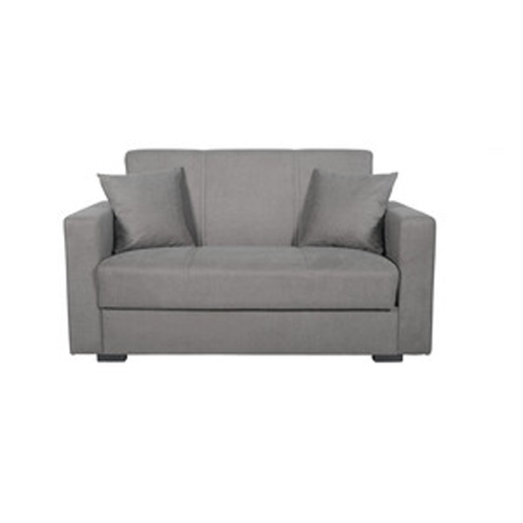Divano Forte 2 posti con contenitore Grigio | 160 x 85 x 62 cm