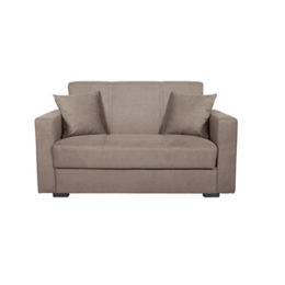 Divano Forte 2 posti con contenitore Marrone | 160 x 85 x 60 cm