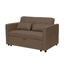Divano letto Oasi 2 posti Marrone | 130 x 86 x 80,5 cm