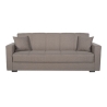 Divano prontoletto Forte 3 posti Marrone | 225 x 85 x 85 cm