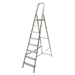 Scala domestica 8 gradini in alluminio Easy-Dom | C Line