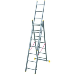 Scala 3 rampe 7+7+7 pioli in alluminio Easy Three | C Line