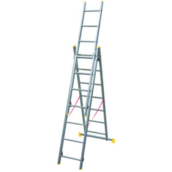 Scala 3 rampe 7+7+7 pioli in alluminio Easy Three | C Line
