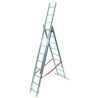 Scala 3 rampe 9+9+9 pioli in alluminio Easy Three | C Line