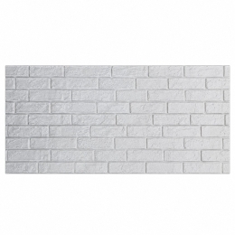 Pannelli 3D Effetto Mattoni Bianchi 12 pz 8,6 m² | Divina Home
