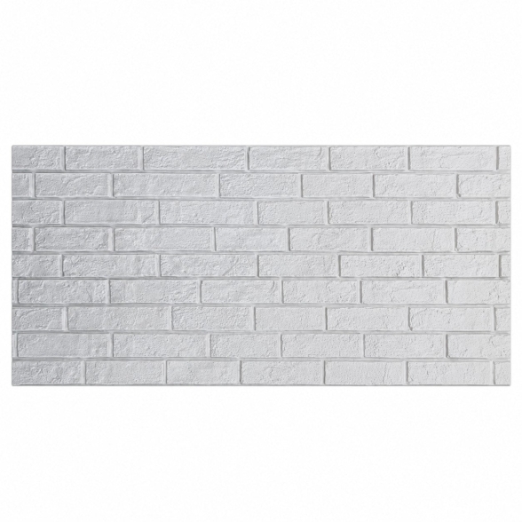 Pannelli 3D Effetto Mattoni Bianchi 12 pz 8,6 m² | Divina Home