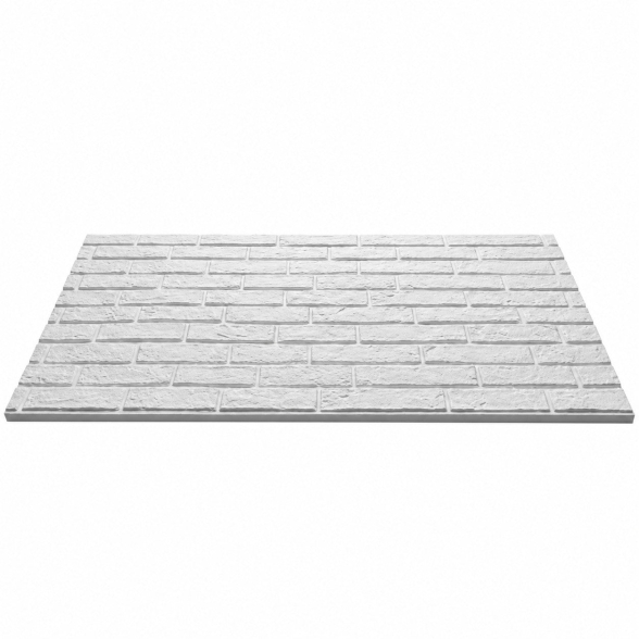 Pannelli 3D Effetto Mattoni Bianchi 12 pz 8,6 m² | Divina Home