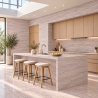 Pannelli PVC Effetto Travertino Beige 6 pz | Divina Home