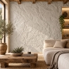 Pannelli 3D Effetto Pietra Bianco Leccese 10 pz | Divina Home