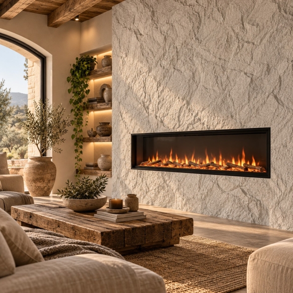Pannelli 3D Effetto Pietra Bianco Leccese 10 pz | Divina Home